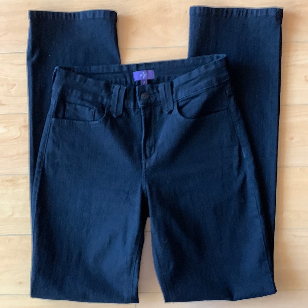NYDJ Straight Fit Black Size 2
